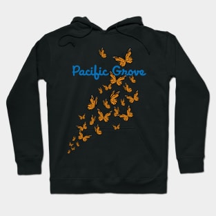 Pacific Grove California Monarch Butterflies in flight Hoodie